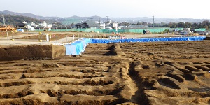 秦野市横野山王原遺跡を見学1