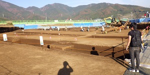 秦野市横野山王原遺跡を見学2