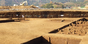 秦野市横野山王原遺跡を見学3