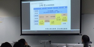 履修計画(2年次以降の自分の時間割作成)発表会2