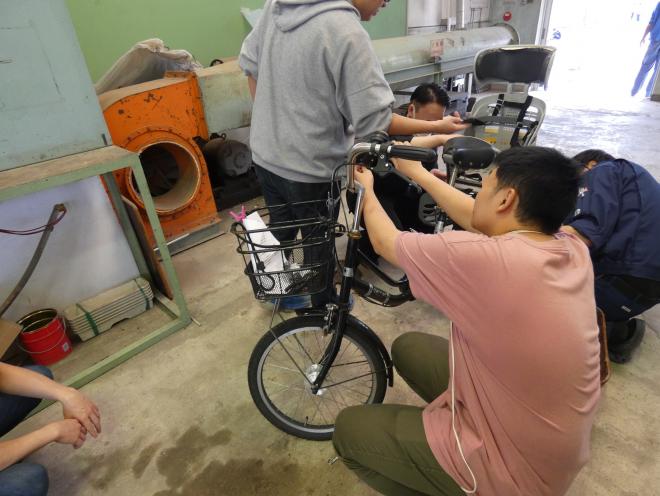 自転車の点検・修理