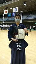 剣道部松本大会準優勝