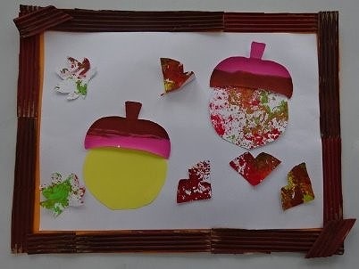 アルミホイルを使った作品