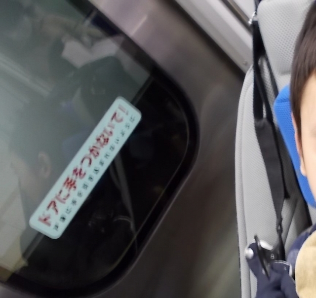 グリーンラインに乗車