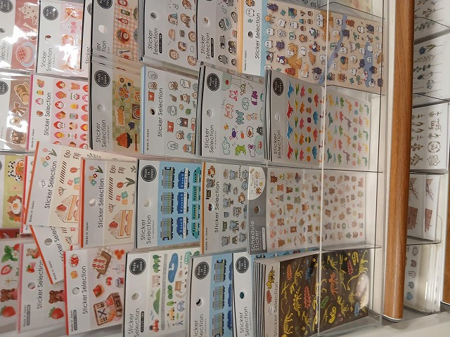 シール売り場