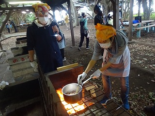 宿泊学習の様子1