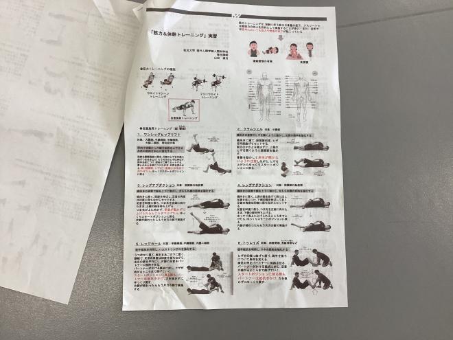 スポーツ総合演習1