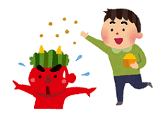 豆まき