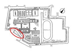 R7つぶやき（学校周辺の地図）
