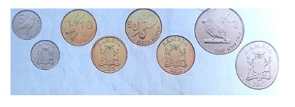 ザンビアの硬貨