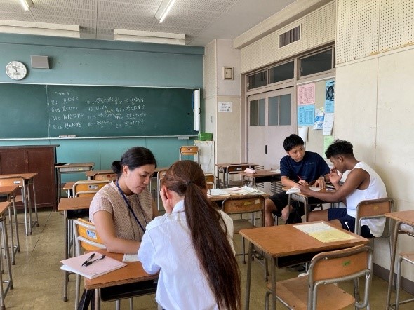 日本語の夏期講習