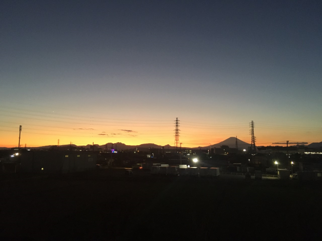 夕焼け