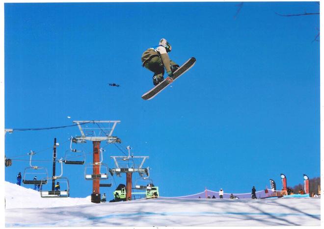 3年生加藤蓮さんがスノーボードでプロ資格を取りました7