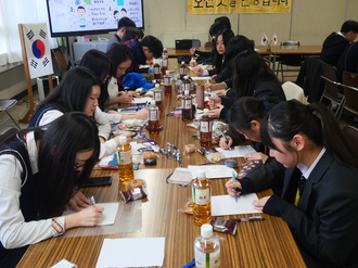 202511韓国ボラム高校が来校しました！3