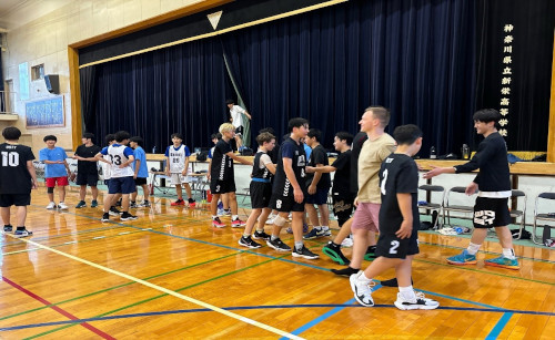 東京横浜独逸（ドイツ）学園バスケットボール交流3