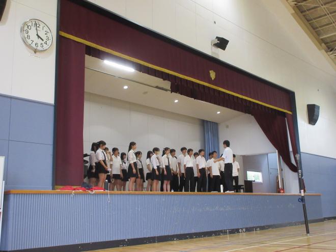 合唱コンクール優先練習期間２