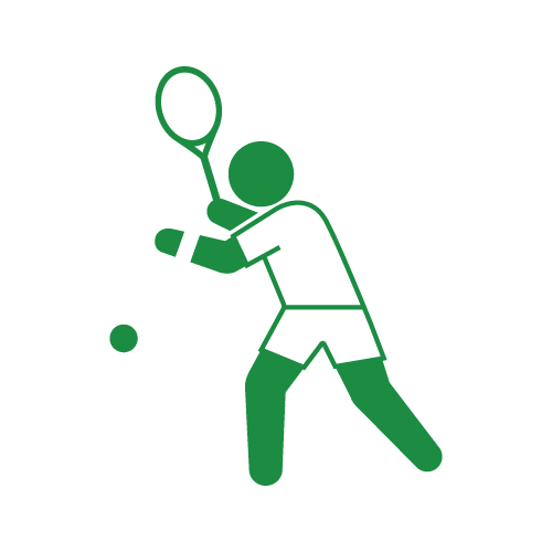 ピクトグラム-硬式テニス
