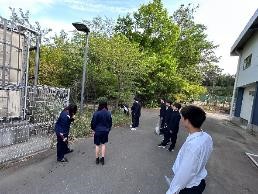 2504バドミントン清掃活動１