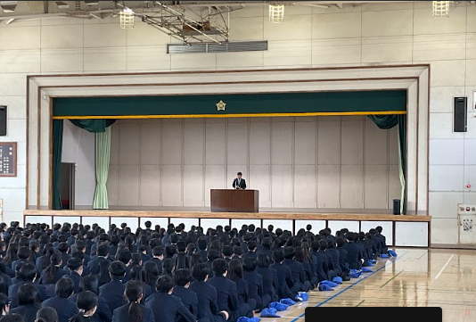 始業式②