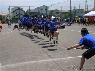 大縄跳び