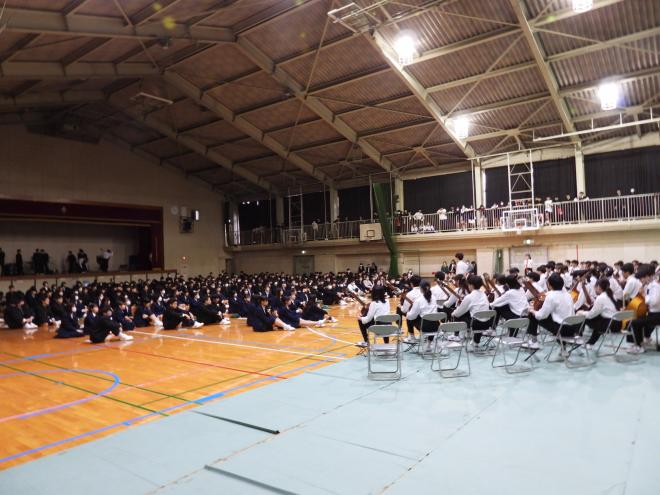 学校行事（新入生歓迎会）