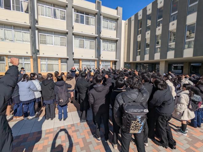 共通テスト前決起集会