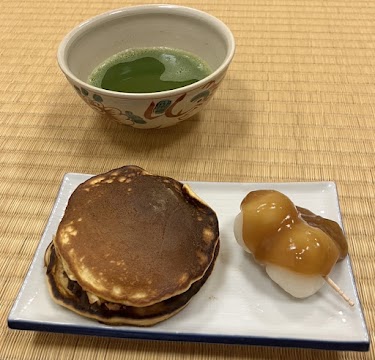 茶道部とコラボ焼