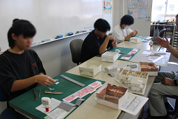 建築立体カードの製作