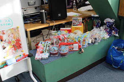 クリスマスパーティー用のお菓子