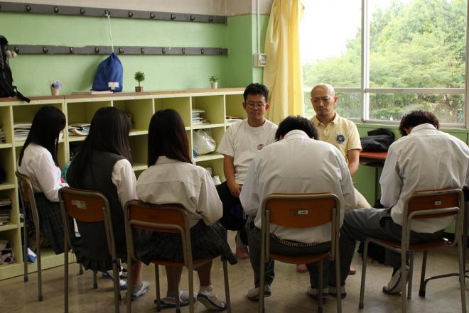 インタビューの様子1