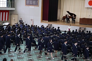 卒業式１