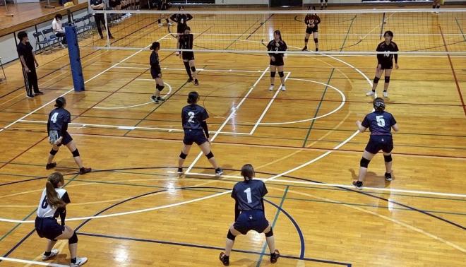 女子バレーボール部集合写真