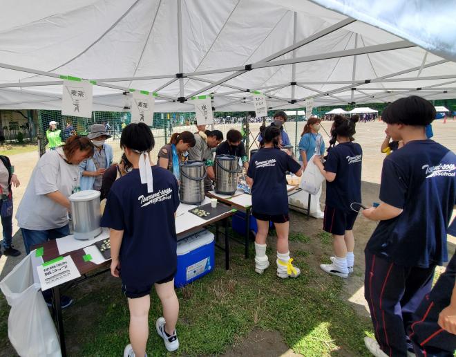 体育祭給水