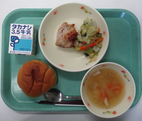 5月18日(月曜日)の給食