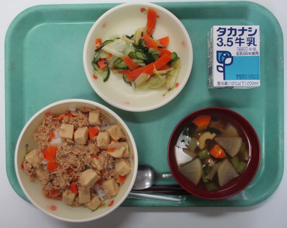 5月19日(火曜日)の給食