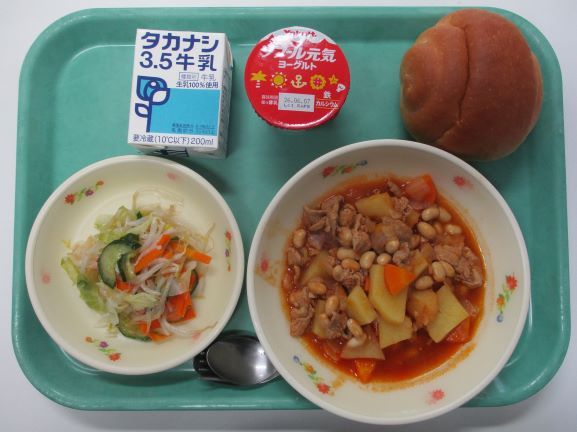 5月25日(月曜日)の給食