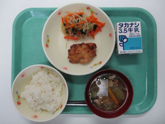 5月26日(火曜日)の給食