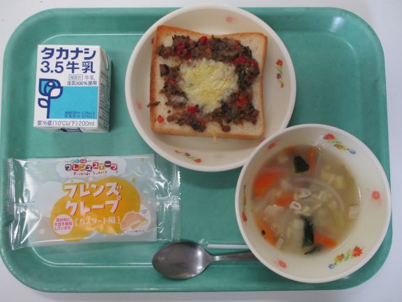 10月8日(木曜日)の給食