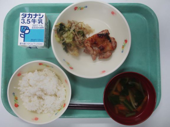 10月23日(金曜日)の給食