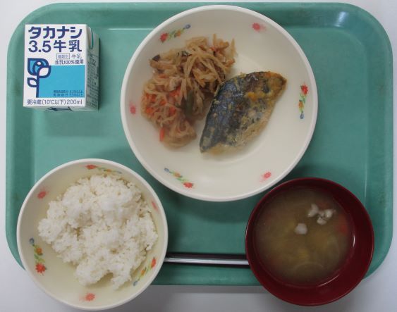 10月28日(水曜日)の給食