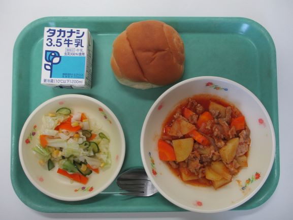 6月1日(月曜日)の給食