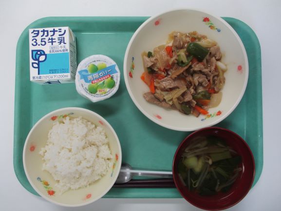 6月12日(金曜日)の給食