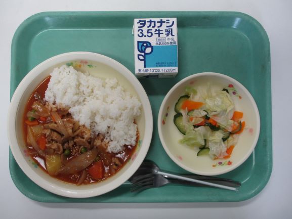 6月18日(木曜日)の給食