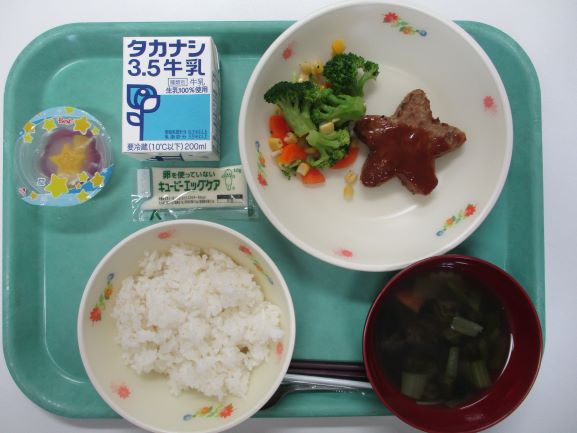 7月7日(火曜日)の給食