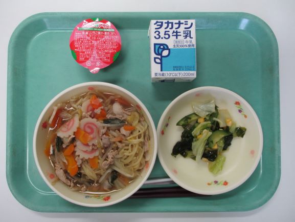 7月15日(水曜日)の給食