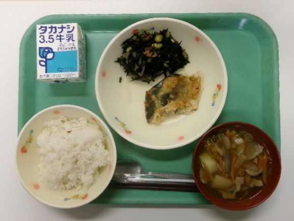 9月15日(火曜日)の給食