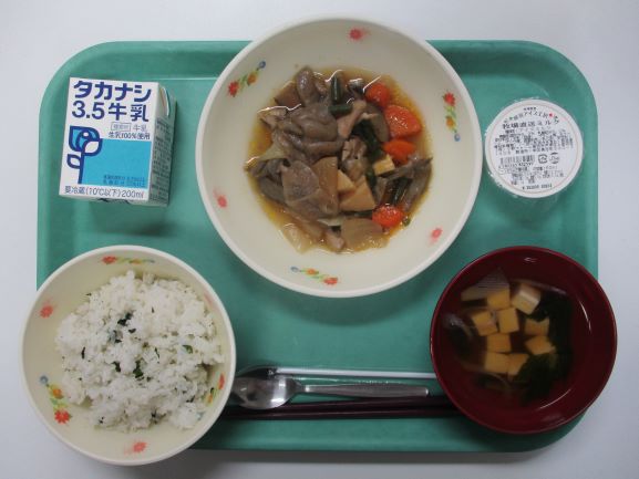 9月18日(金曜日)の給食