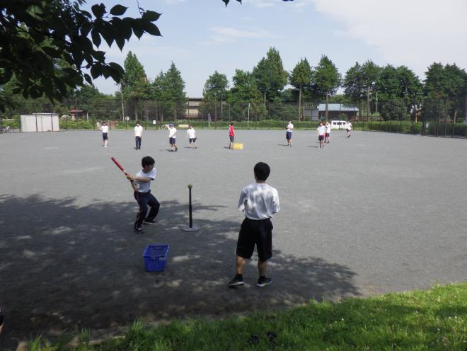 ティーボール部の活動1