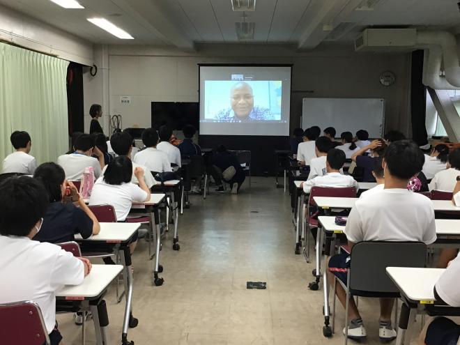 ゲストティーチャー授業の様子3