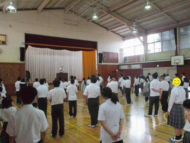 一学期終業式1